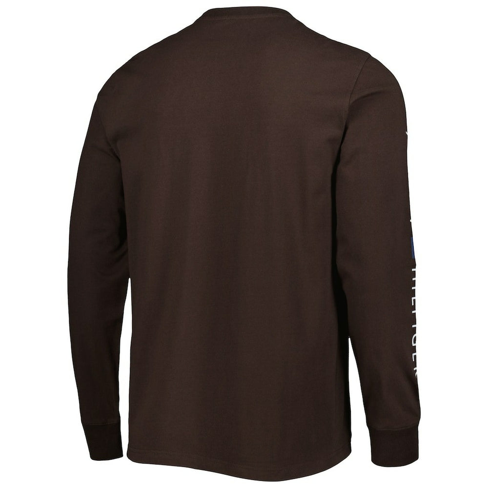 Cleveland Browns Tommy Hilfiger Peter Team Long Sleeve T-Shirt Brown
