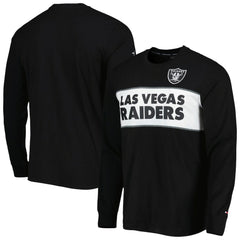 Las Vegas Raiders Tommy Hilfiger Peter Team Long Sleeve T-Shirt Black