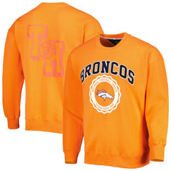 Denver Broncos Tommy Hilfiger Ronald Crew Sweatshirt Orange