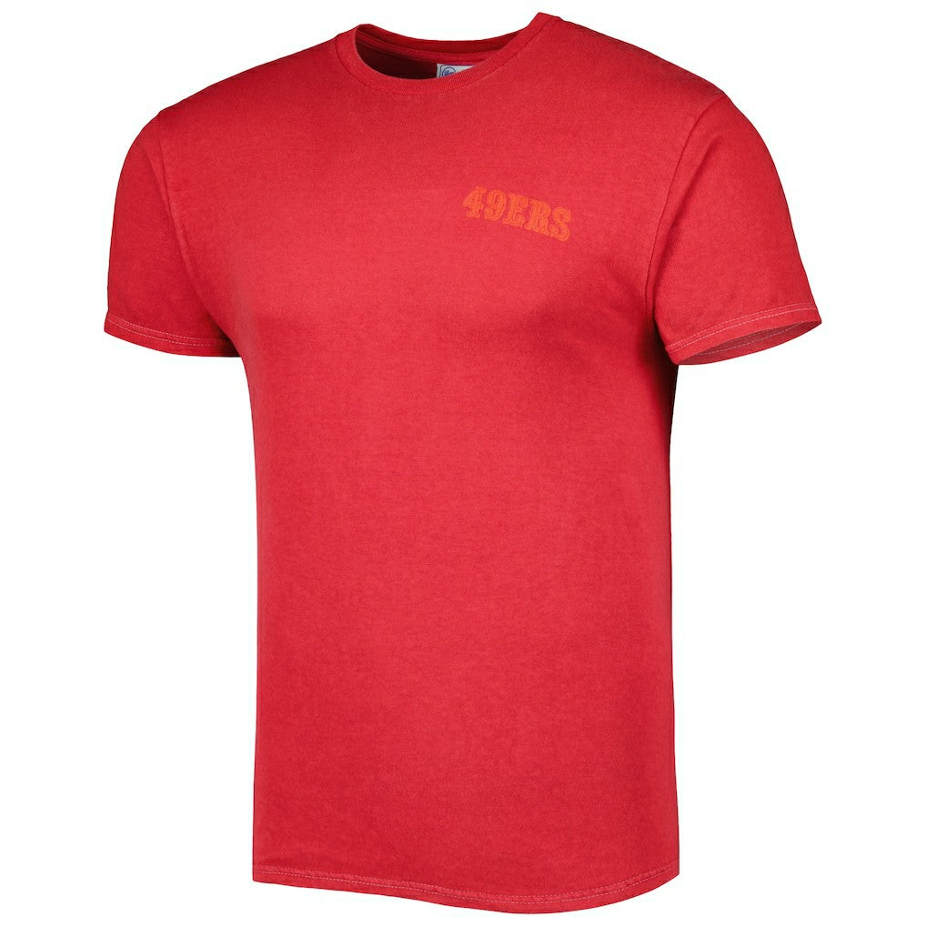 San Francisco 49ers '47 Fast Track Tonal Highlight T-Shirt Scarlet