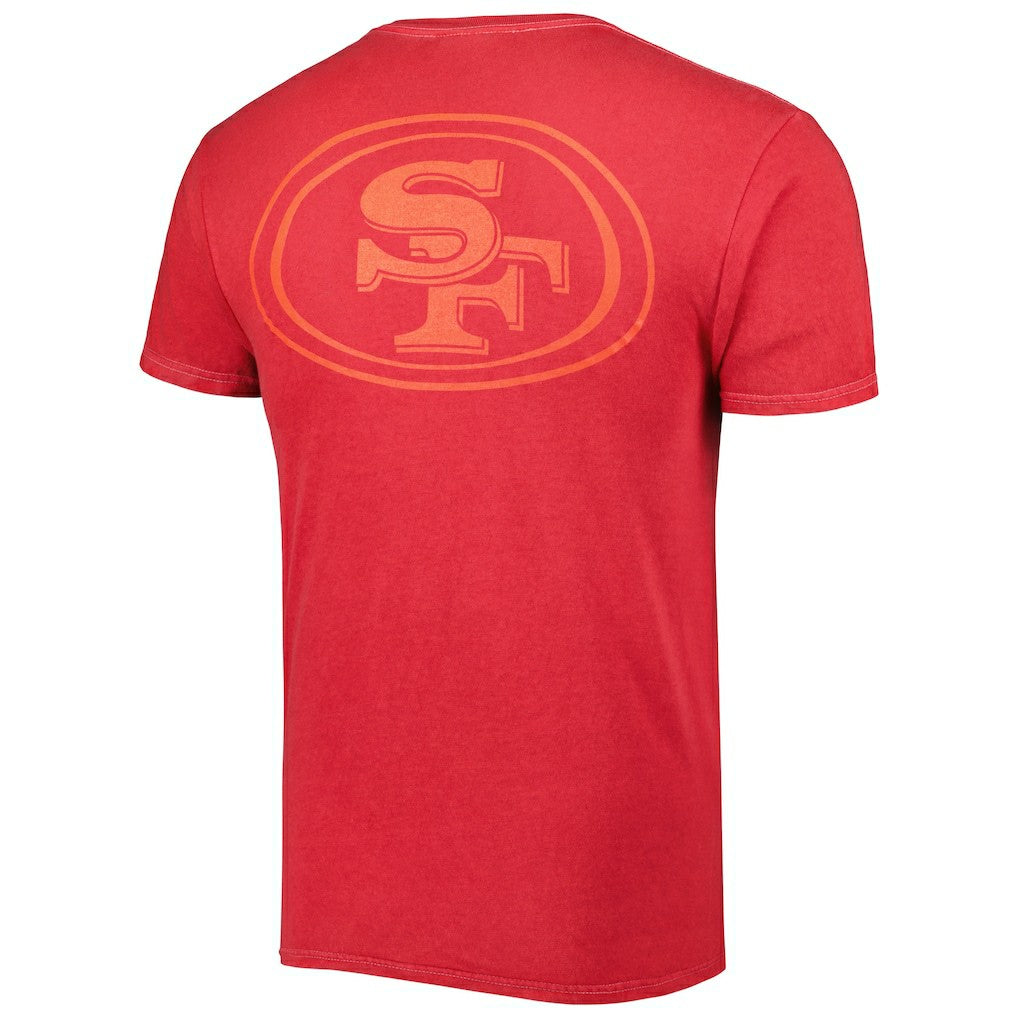 San Francisco 49ers '47 Fast Track Tonal Highlight T-Shirt Scarlet