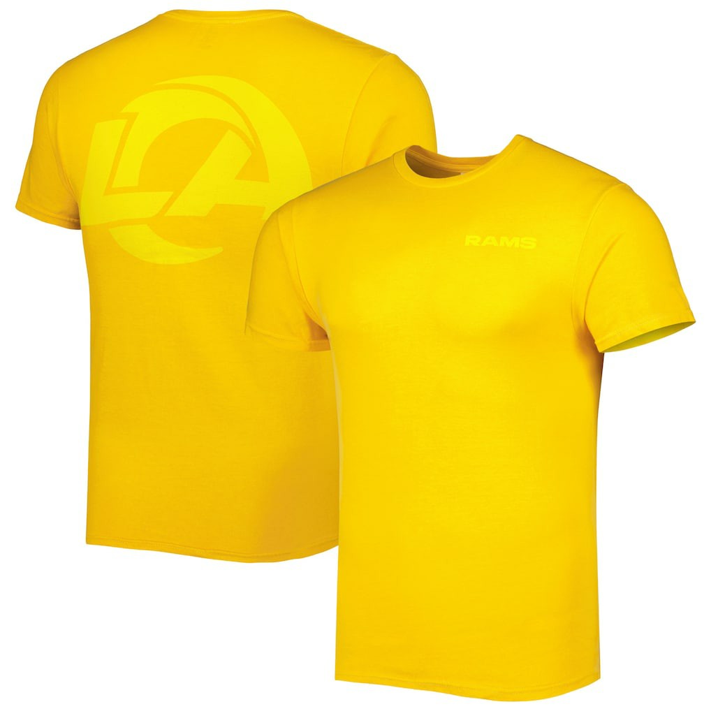 Los Angeles Rams '47 Fast Track Tonal Highlight T-Shirt Gold
