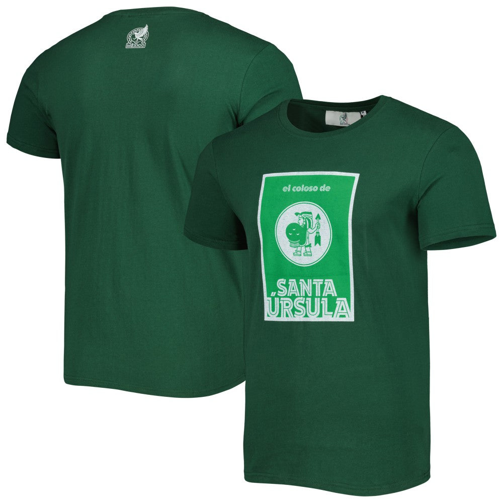 Mexico National Team Santa Ursula T-Shirt Green