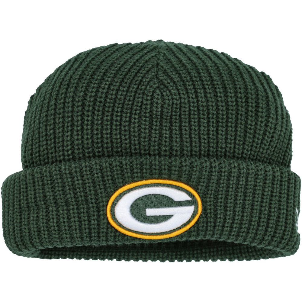 Green Bay Packers New Era Fisherman Skully Cuffed Knit Hat Green