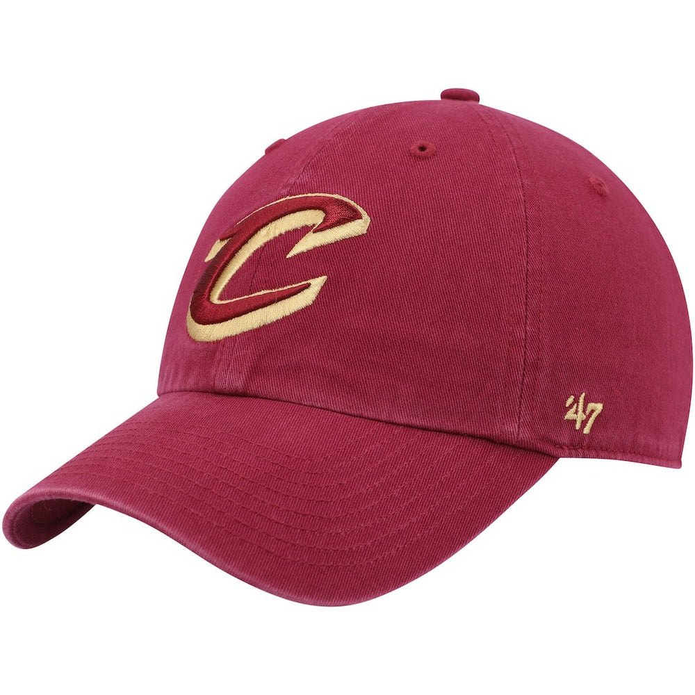 Cleveland Cavaliers '47 Core Logo Clean Up Adjustable Hat Wine