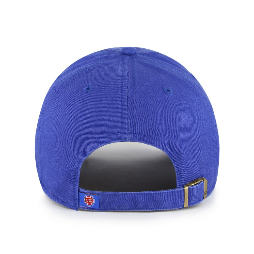 Detroit Pistons '47 Core Logo Clean Up Adjustable Hat Royal