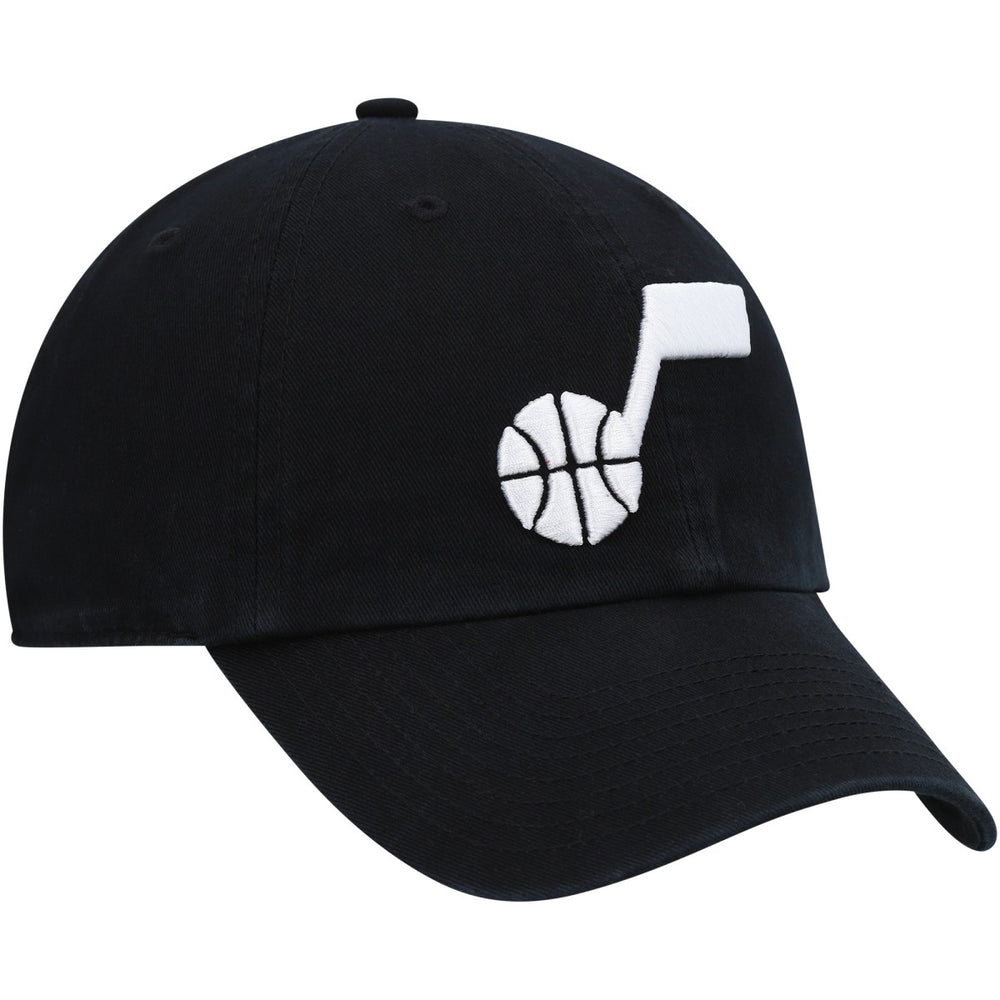 Utah Jazz '47 Core Logo Clean Up Adjustable Hat Black