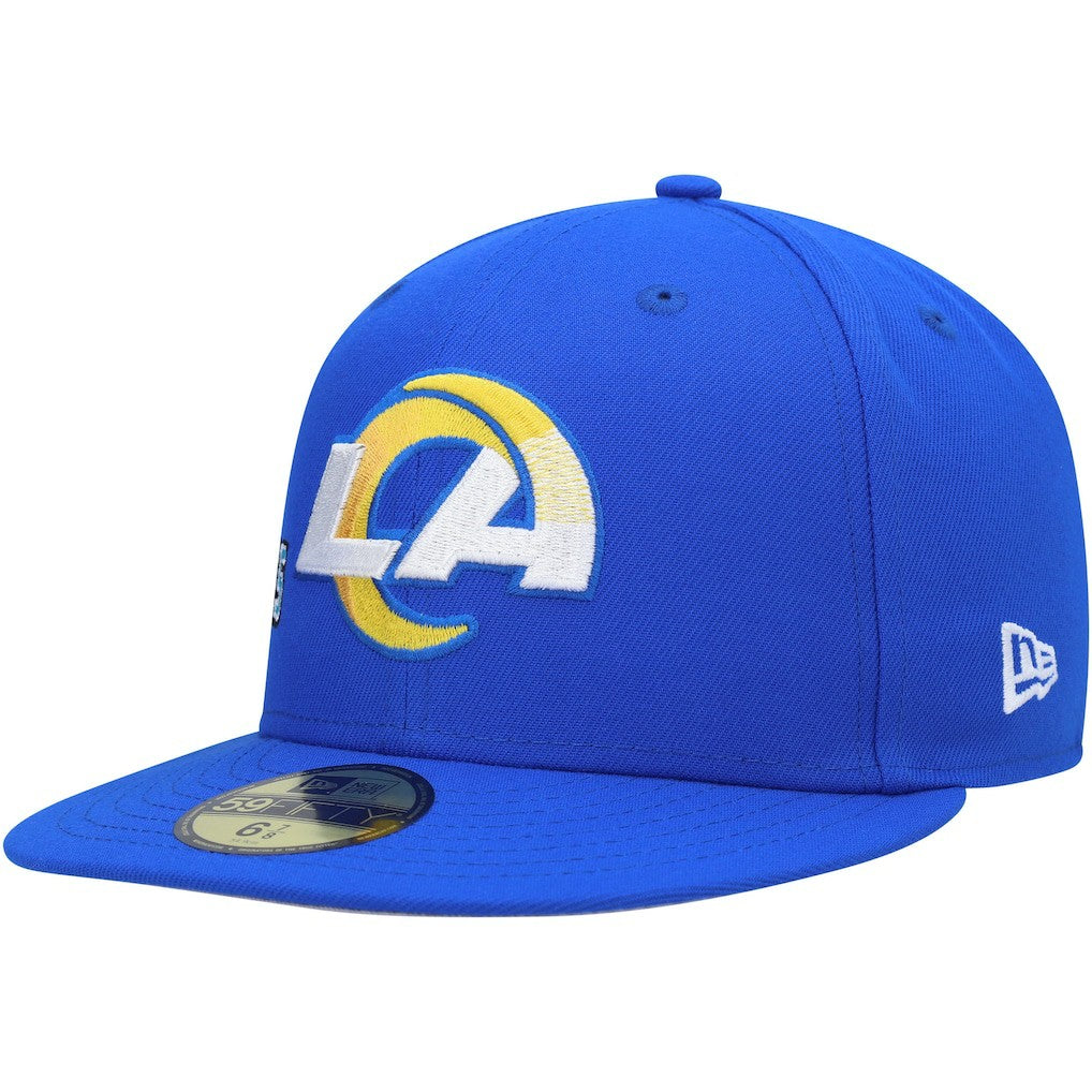 Los Angeles Rams New Era Stateview 59FIFTY Fitted Hat Royal