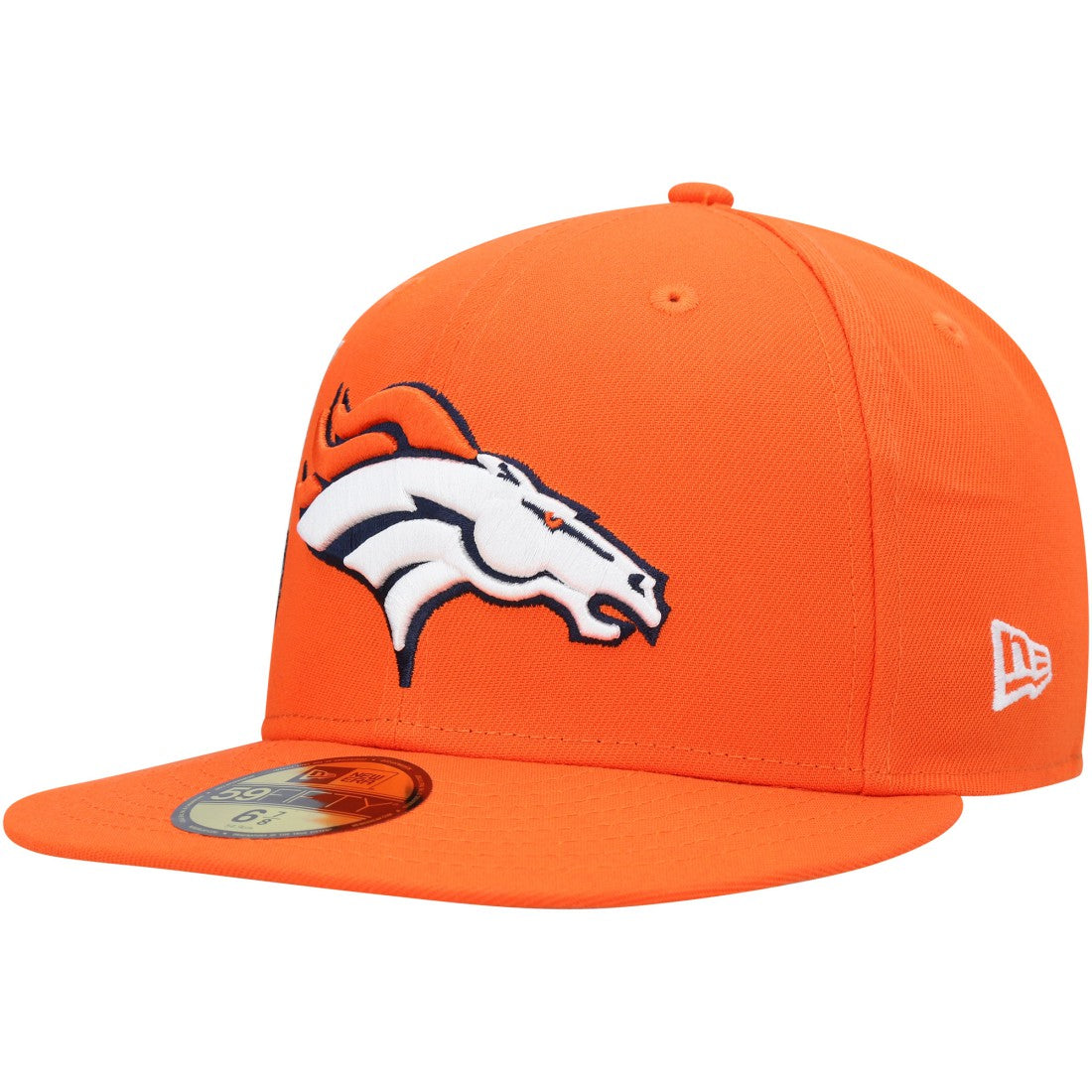 Denver Broncos New Era Stateview 59FIFTY Fitted Hat Orange