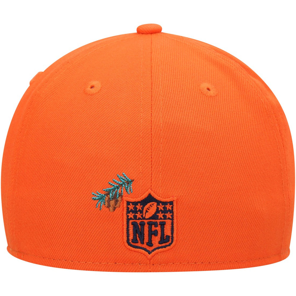 Denver Broncos New Era Stateview 59FIFTY Fitted Hat Orange