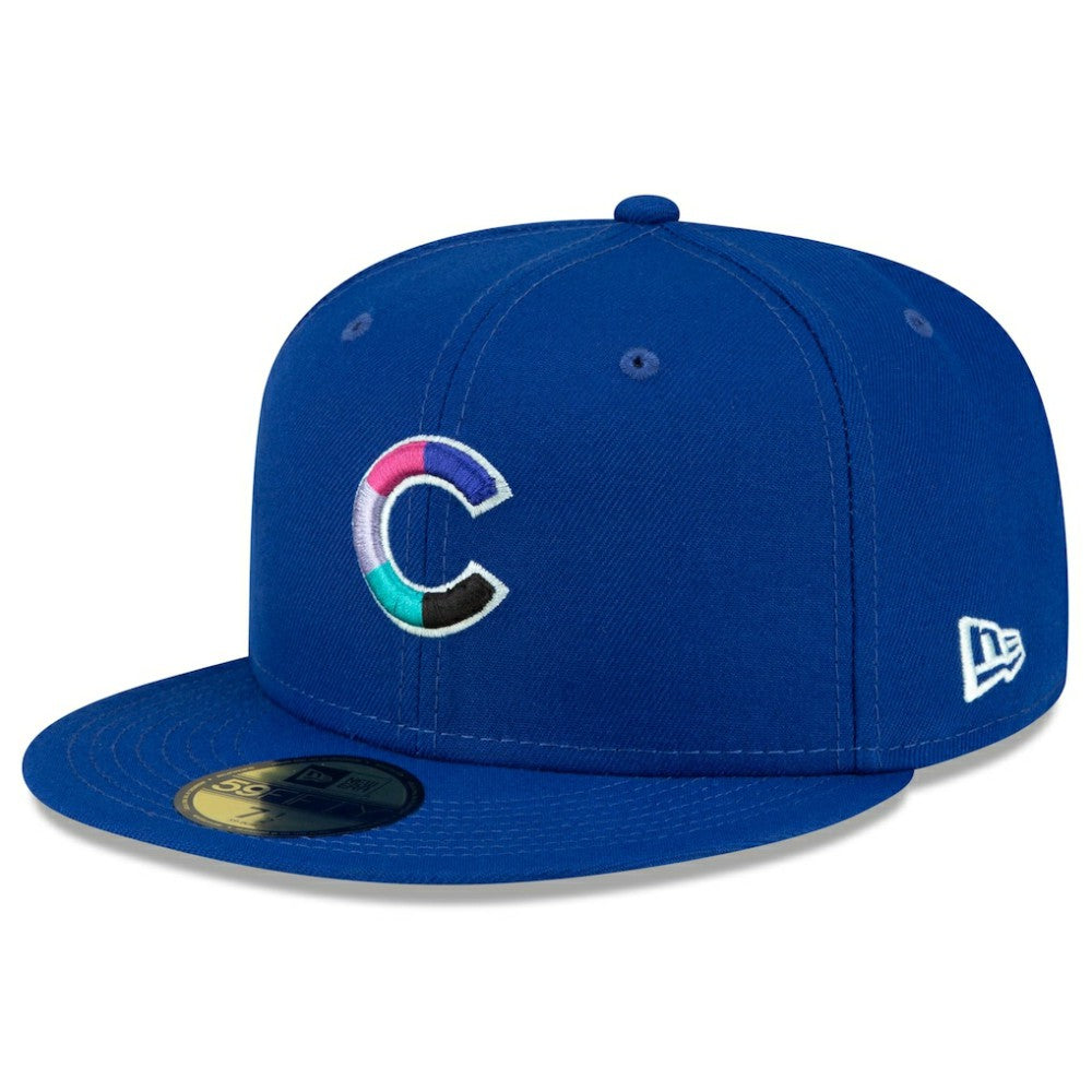 Chicago Cubs New Era 2016 World Series Polar Lights 59FIFTY Fitted Hat - Royal Hats