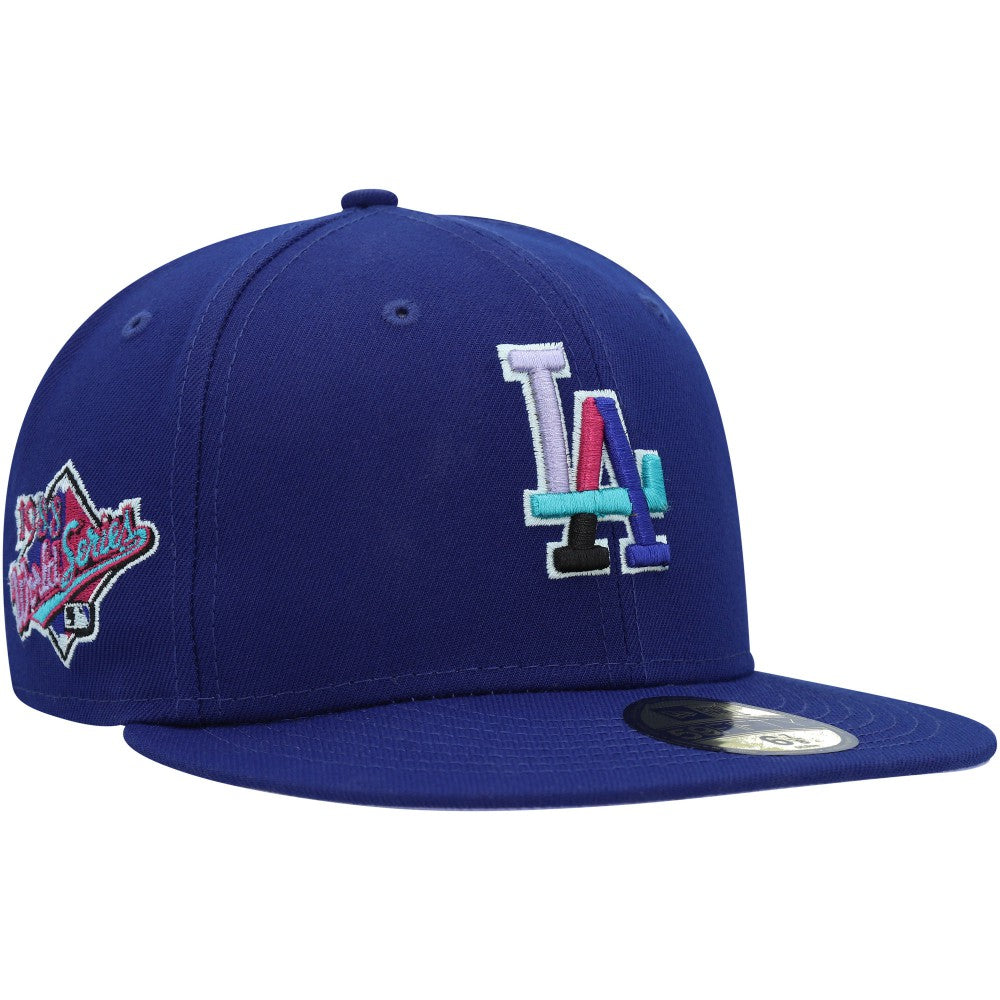 Los Angeles Dodgers New Era 1988 World Series Polar Lights 59FIFTY Fitted Hat - Royal Hats