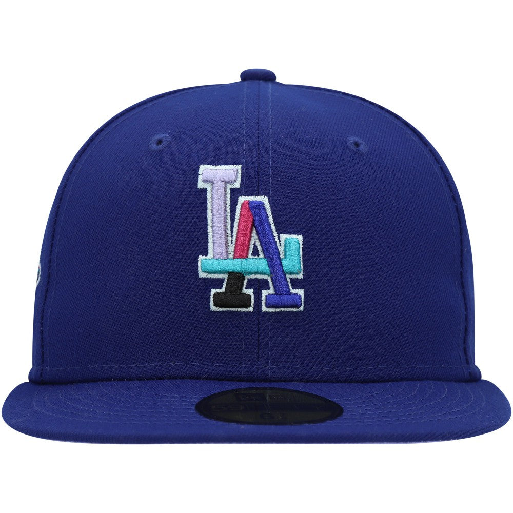 Los Angeles Dodgers New Era 1988 World Series Polar Lights 59FIFTY Fitted Hat - Royal Hats