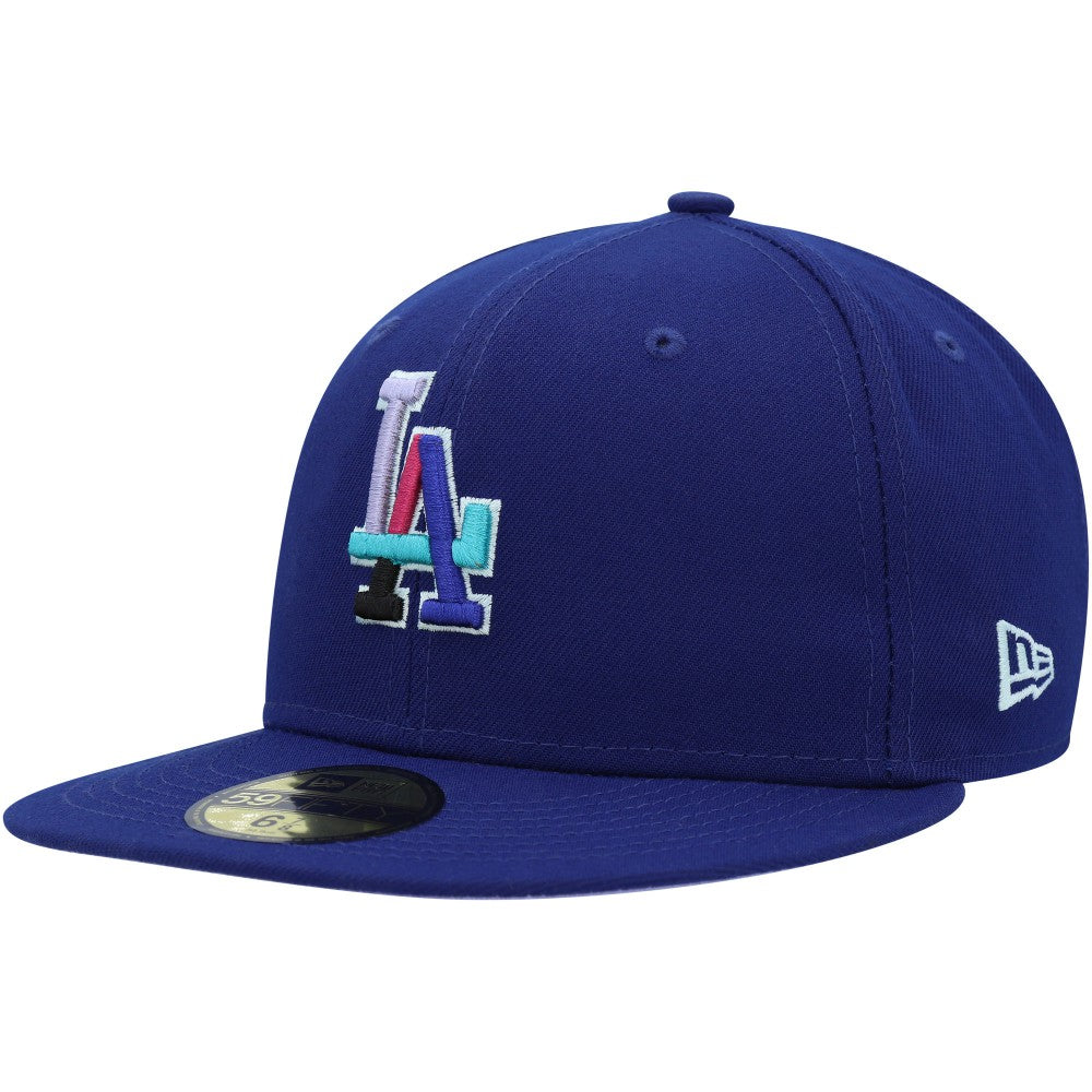 Los Angeles Dodgers New Era 1988 World Series Polar Lights 59FIFTY Fitted Hat - Royal Hats