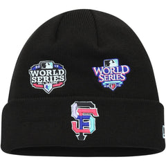 San Francisco Giants New Era Polar Lights Cuffed Knit Hat - Black Hats