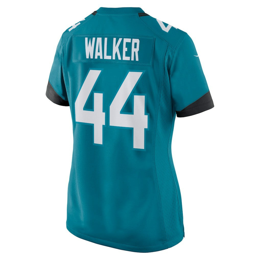 Travon Walker Jacksonville Jaguars Women's Player Jersey Teal