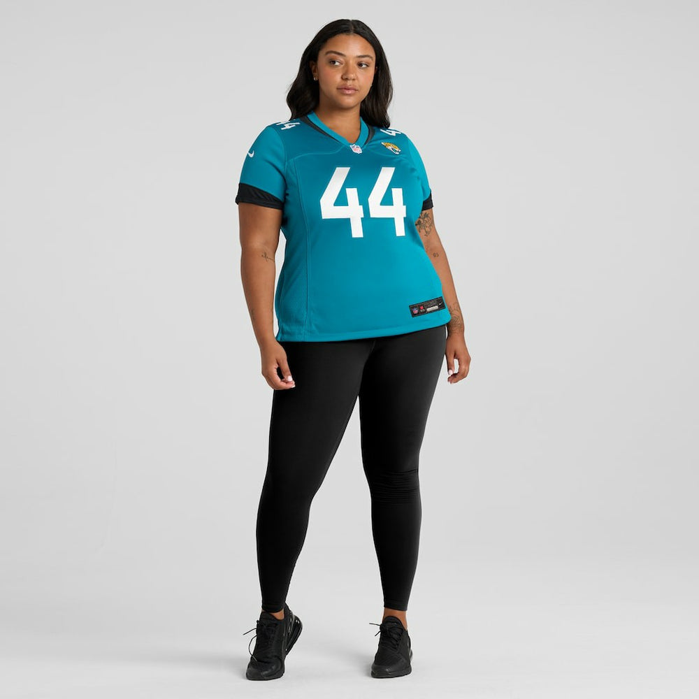 Travon Walker Jacksonville Jaguars Women's Player Jersey Teal