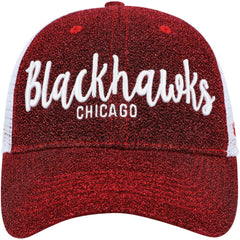 NHL Chicago Blackhawks '47 Women's Encore MVP Trucker Snapback Hat - Red/White