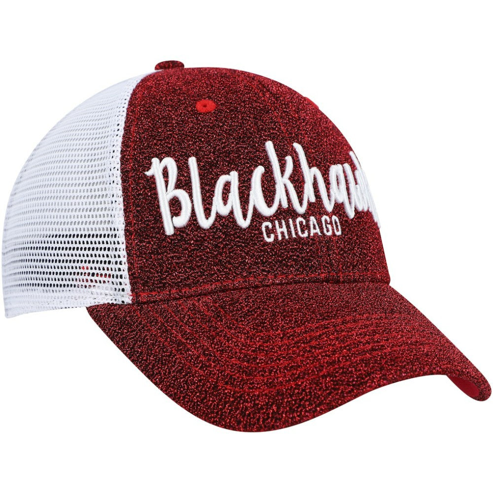NHL Chicago Blackhawks '47 Women's Encore MVP Trucker Snapback Hat - Red/White