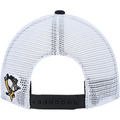 NHL Pittsburgh Penguins '47 Women's Encore MVP Trucker Snapback Hat - Black/White