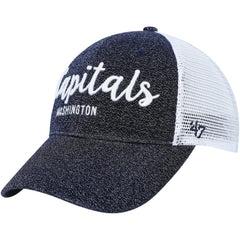 NHL Washington Capitals '47 Women's Encore MVP Trucker Snapback Hat - Navy/White