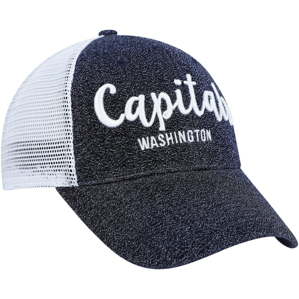 NHL Washington Capitals '47 Women's Encore MVP Trucker Snapback Hat - Navy/White