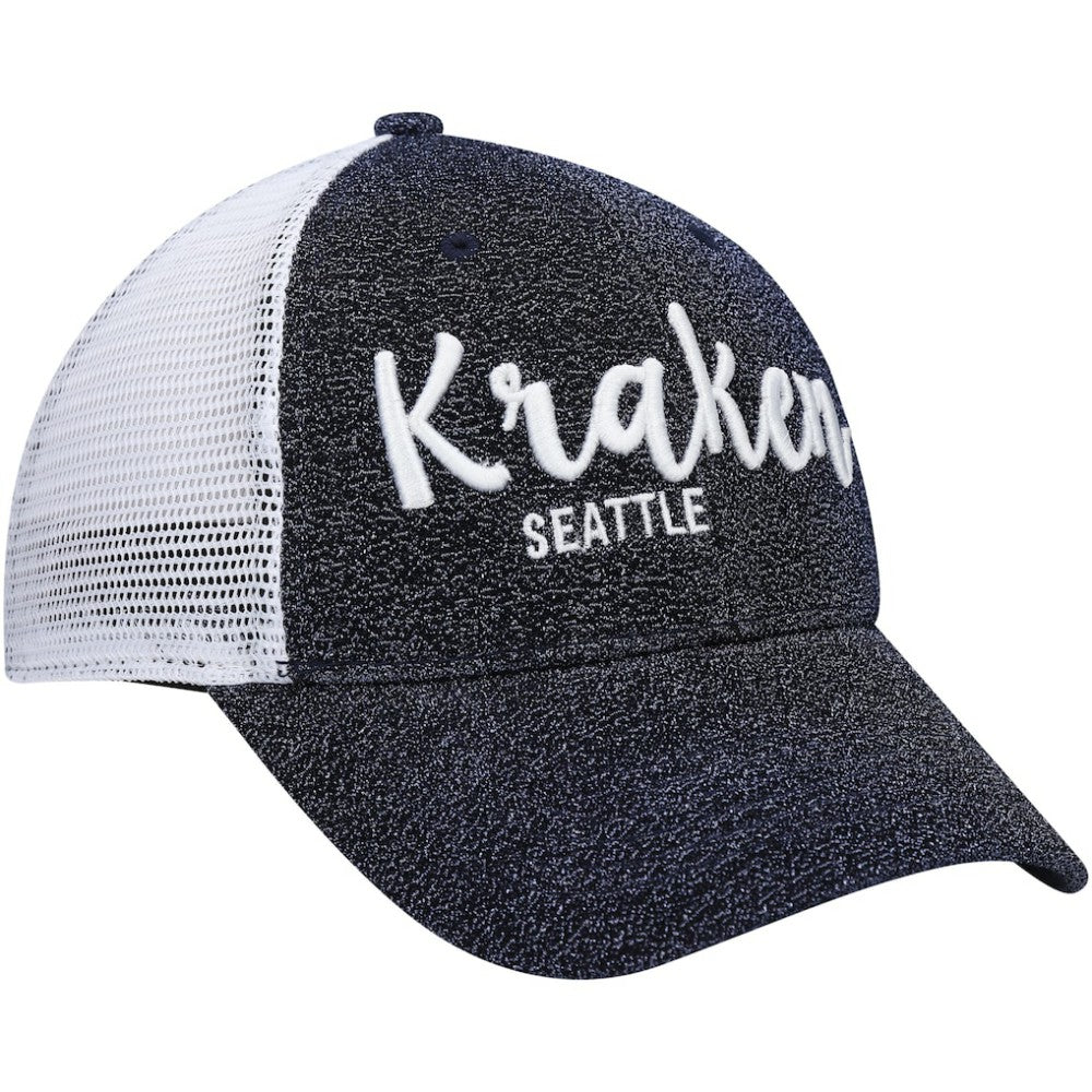 NHL Seattle Kraken '47 Women's Encore MVP Trucker Snapback Hat - Navy/