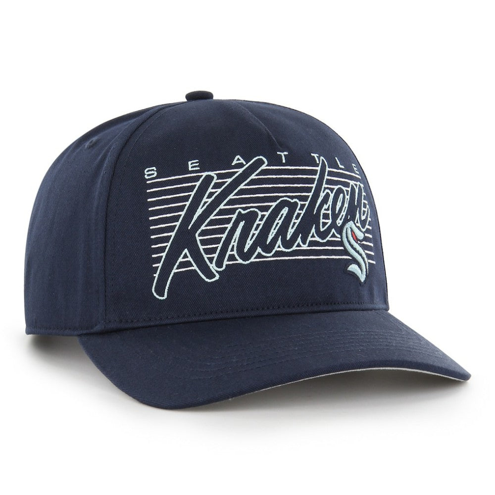 NHL Seattle Kraken '47 Marquee Hitch Snapback Hat - Deep Sea Blue
