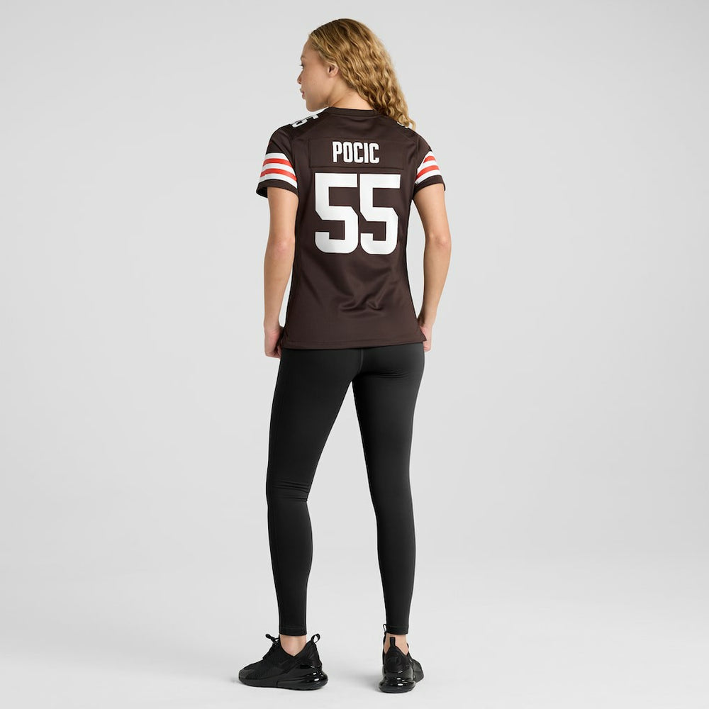 Ethan Pocic Cleveland Browns Women's Game Jersey Brown