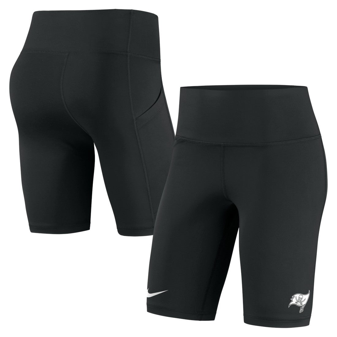 Tampa Bay Buccaneers Women's Biker Shorts Black