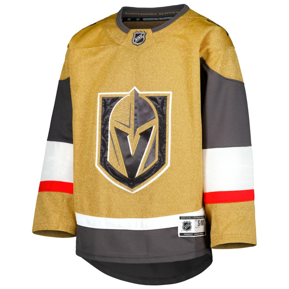 NHL Vegas Golden Knights Youth 2021/22 Home Premier Jersey - Gold