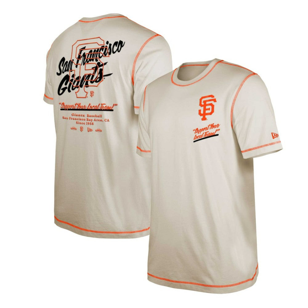 San Francisco Giants New Era Team Split T-Shirt - White T-shirts