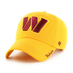 Washington Commanders '47 Women's Miata Clean Up Secondary Logo Adjustable Hat Gold