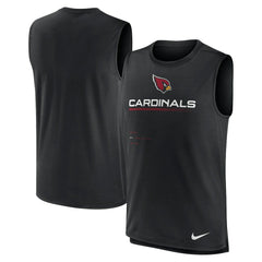 Arizona Cardinals Muscle Trainer Tank Top Black