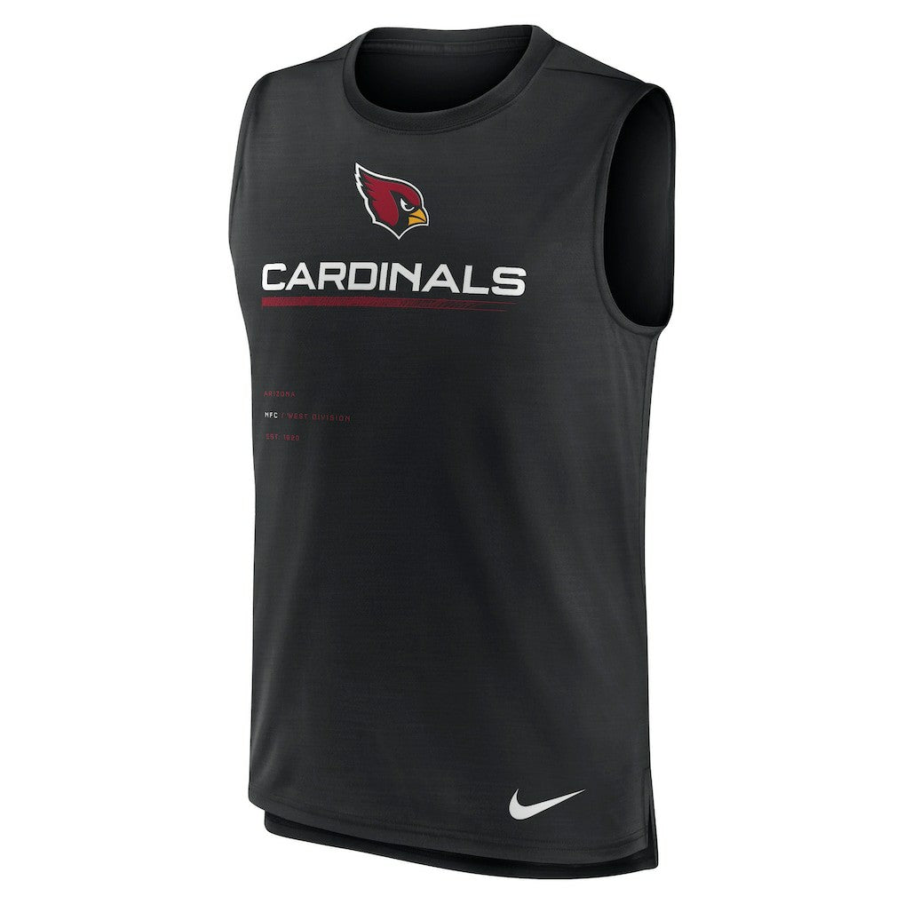 Arizona Cardinals Muscle Trainer Tank Top Black