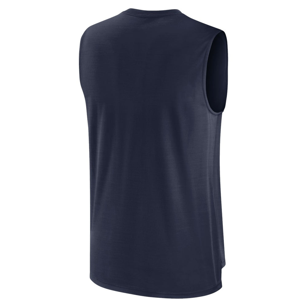 Tennessee Titans Muscle Trainer Tank Top Navy