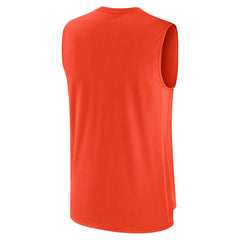 Cleveland Browns Muscle Trainer Tank Top Orange
