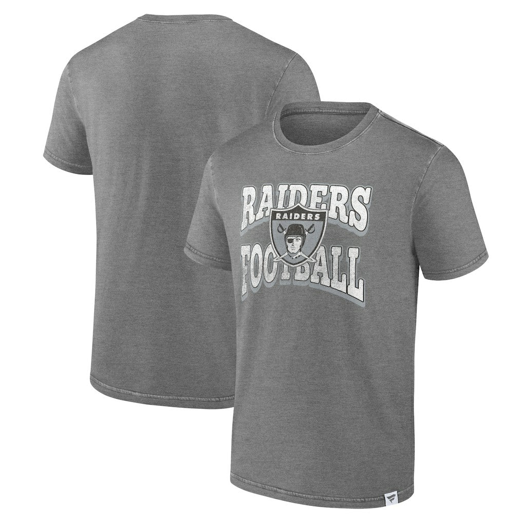 Las Vegas Raiders Force Out T-Shirt Heather Charcoal