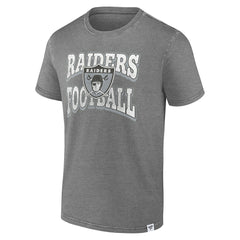 Las Vegas Raiders Force Out T-Shirt Heather Charcoal