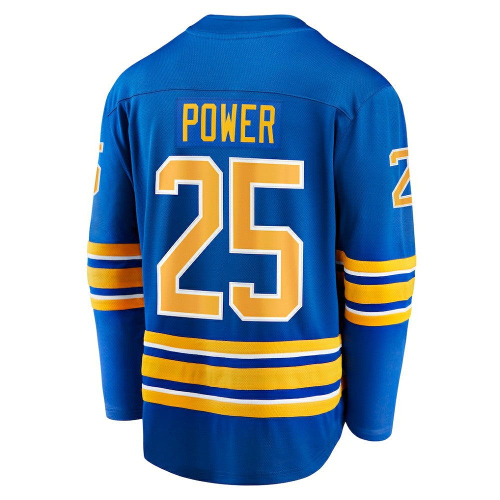 NHL Owen Power Buffalo Sabres Fanatics Home Breakaway Player Jersey - Royal