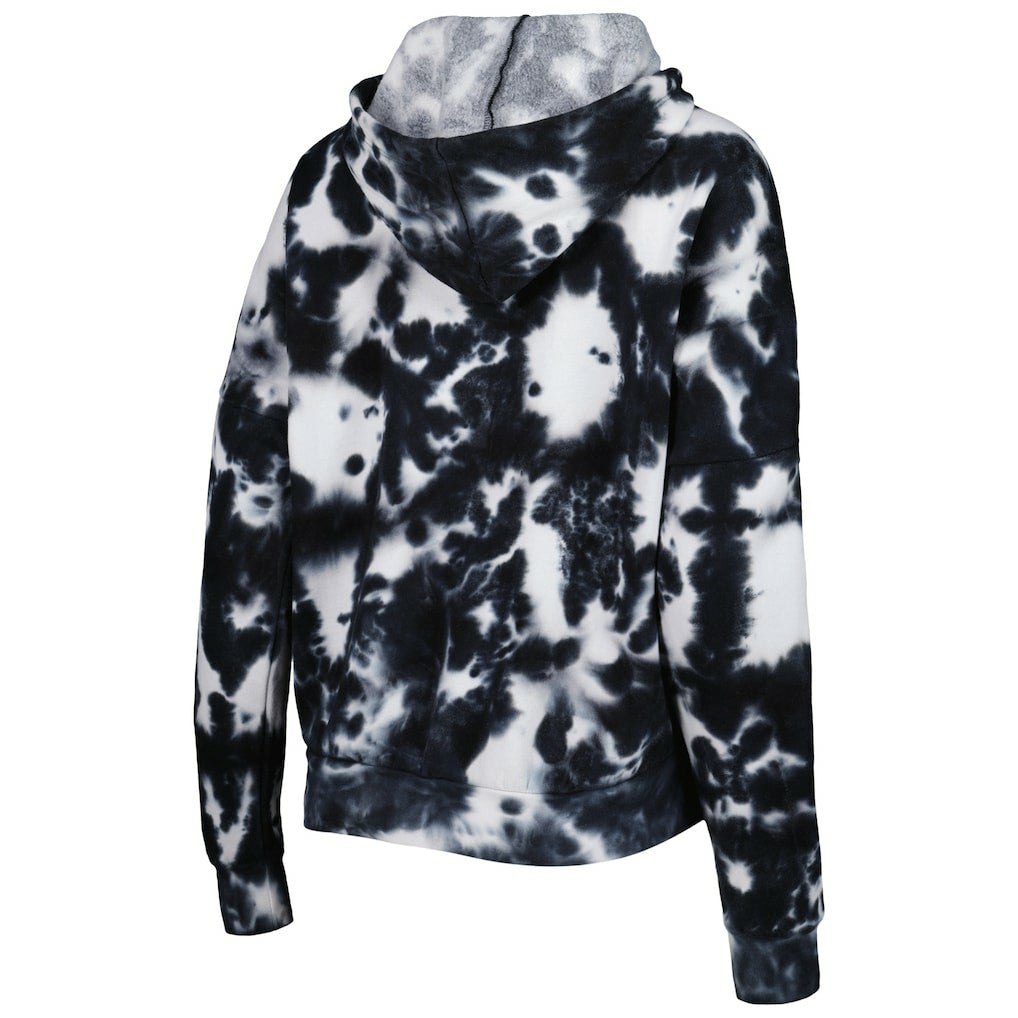 Arizona Cardinals New Era Women's Cloud Dye Fleece Pullover Hoodie Black
