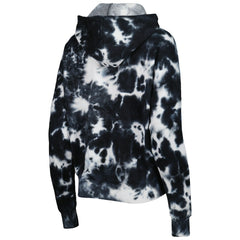 Las Vegas Raiders New Era Women's Cloud Dye Fleece Pullover Hoodie Black