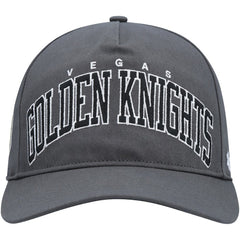 NHL Vegas Golden Knights '47 Block Arch Hitch Snapback Hat - Charcoal