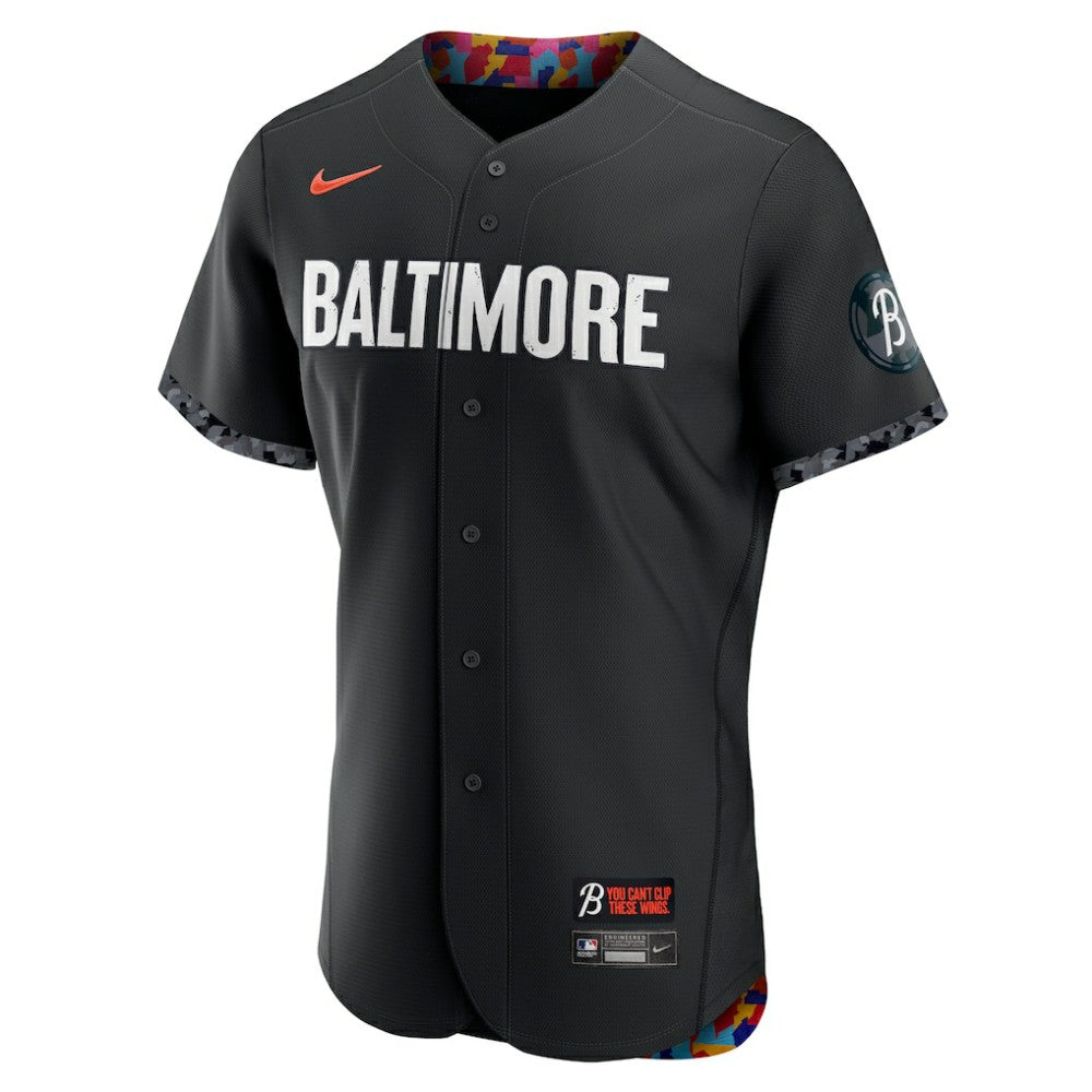 Baltimore Orioles Nike City Connect Authentic Jersey - Black Jerseys