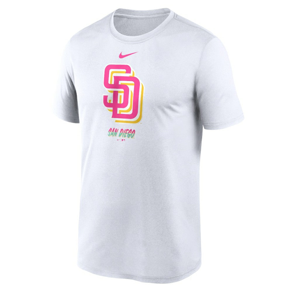San Diego Padres Nike City Connect Logo T-Shirt - White T-shirts