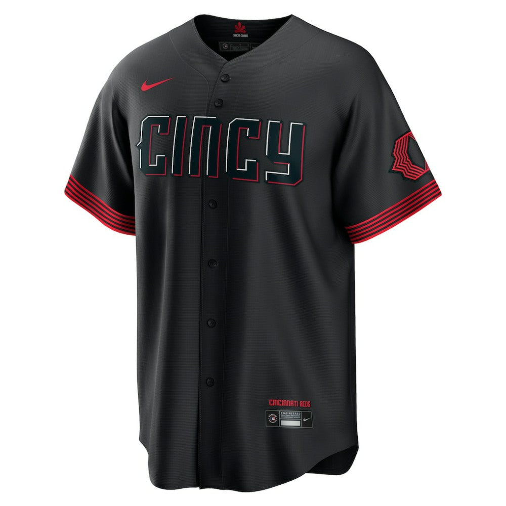 Cincinnati Reds Nike City Connect Replica Jersey - Black Jerseys