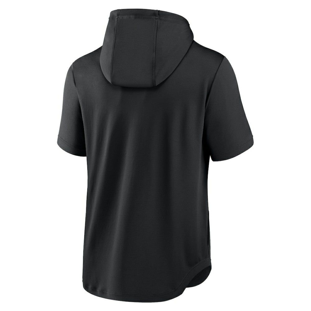 Chicago White Sox Nike City Connect Short Sleeve Pullover Hoodie - Black Hoodies