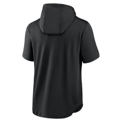 Chicago White Sox Nike City Connect Short Sleeve Pullover Hoodie - Black Hoodies