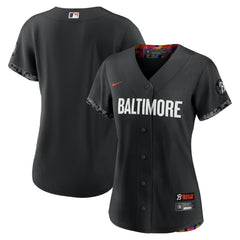 Baltimore Orioles Nike Women's City Connect Replica Jersey - Black Jerseys