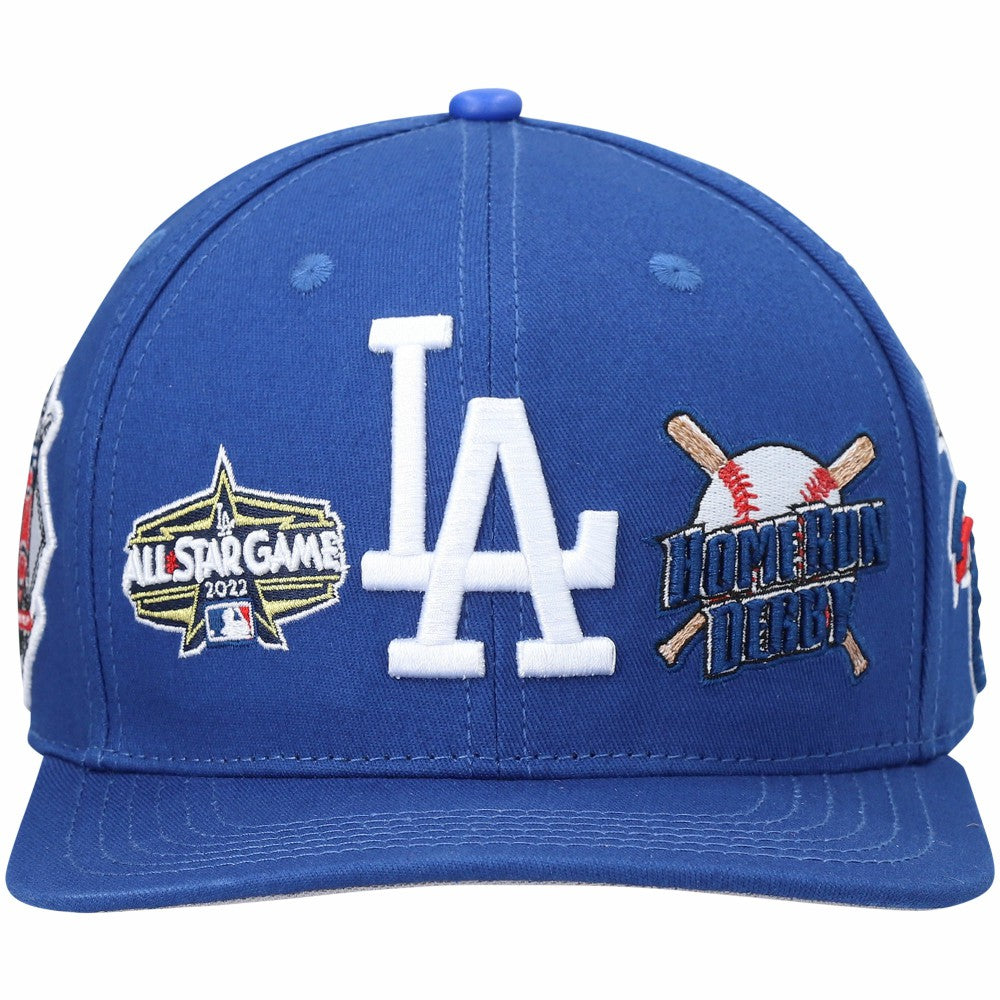 Los Angeles Dodgers Pro Standard All-Star Multi Hit Wool Snapback Hat - Royal Hats